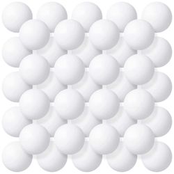 300 kpl Ping Pong Pallot Pöytätennispallot 40 mm Pingispallot Pomppivat pallot Viihde Pöytätennispallo, Valkoinen