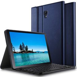 Blessed Velsignet Samsung Galaxy Tab A2 10,5 T590 Beskyt sag med tastatur blå