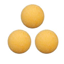 Drupum 3pcs Bordfodbold bolde - 36mm Gul