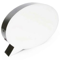 Led-viesti käsinkirjoitus kirje valolaatikko puhekupla muotoinen kirjoitustaulu Lisää 1 kynä, joka on yhteensopiva syntymäpäivä W Mustavalkoinen