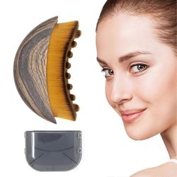 Lymphatic Contour -kasvoharja, kuivaharjaushierontalaite, lymfapoistomeikkiharja kasvojen, leuan ja leukalinjan muotoiluun Oletus