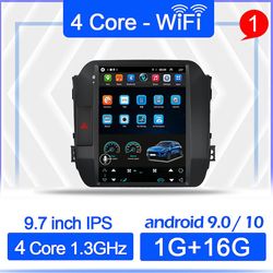 Bil Radio Android 10 For Tesla Style DSP Ips For Kia Sportage 3 2010 2011 2012 2013 2015 2016 2din Multimedia Carplay Player 1G 16G IPS