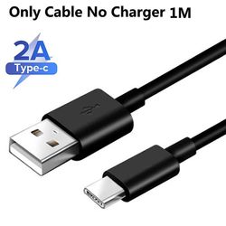 Zkdsv USB Type-C hurtiglader med LED-skjerm Ladekabel for bil for Samsung S21 S20 Fe S10 S9 Plus Note 20 Ultra Tourist Bare type C-kabel