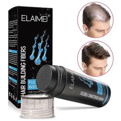 Ammattilaatuinen Hair Building Fibres Hiustenlähtö peitevoidesuihke oheneville hiuksille Musta