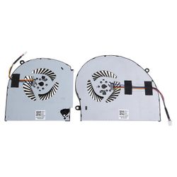 CPU GPU-jäähdytin DELL: lle Alienware 17 R4 R5 P31E ALW17 -tuuletin 5V 0.4A Se CPU and GPU