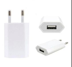 Trade Max 3 Pack Charger compatible with iPhone / Samsung 5V / 1A mfl White