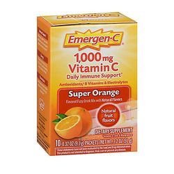 Alacer Emergen-C C-vitamiinijuomasekoitus, 1000 mg, Supeer Orange 10 pkts (1 kpl pakkaus)