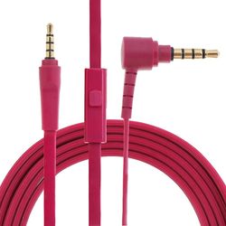 Udskiftning kabel hovedtelefoner linje til SONY 100ABN 100AAP WH-1000XM3 hovedtelefoner Rose rød