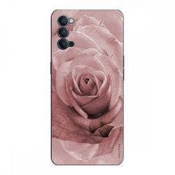 Crazy Kase Skrog til Oppo Reno4 5g i silikone soft 1 mm, pink i pastelfarve