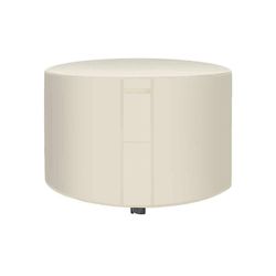 Päivitetty heavy duty 420d Oxford Round Garden Rattan Furniture Cover vedenpitävä sisätiloissa ulkona pyöreä pöytäsuojasarja kiristysnyörillä Solje...
