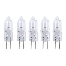 5 kpl 5W 12V 2900K G4 Base kaksinapainen kristallilamppu halogeenilamput kaapin valaistus kohdevalo Kuten