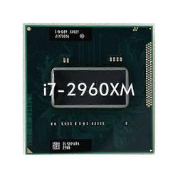 2025 prosessori i7-2960XM 2.7GHz 4Core 8Thread 8MB 32nm 55W mobiiliprosessori