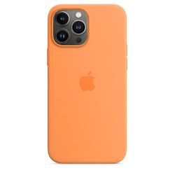 silikon sak for iphone 13 pro maks Marigold med MagSafe