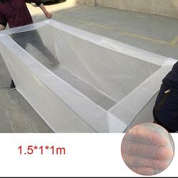 Kalaverkon kasvatusaitahäkki Myrkytön maanvyörymien ehkäisemiseksi Kasvattaja katkarapu 1.5X1X1m