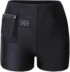 Lämmitetyt housut miehille ja naisille lämpöalusvaatteet sähkölämmitteiset leggingsit sisällä ja ulkona 3-tasoinen lämmitys L