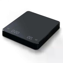 Timemore Black Mirror Basic + erittäin tarkat elektroniset vaa'at Espresso Coffee Scale Älykkäät vaa'at Automaattinen ajoitus keittiövaaka