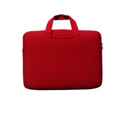 Soft Sleeve Bag Koffert Handlebag veske Bærbar Laptop Bag Erstatning for 14-tommers 14 rød 14 in