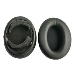 Udskiftning af Sony Wh-1000xm3 headset ørepuder ørepuder svamp pude Sort