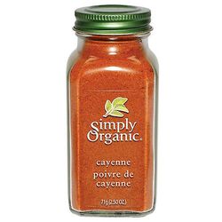 Simply Organic Cayennepippuri, 71 grammaa yksinkertaisesti luomua