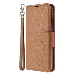Gangxun Flip taske til Samsung Galaxy A70e Brown