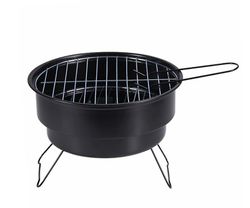 Yunshu Mini udendørs grill bærbar kulgrill 14.5-tommer