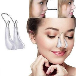 Elrachen Nenän muotoilijan nostolaite Clip Nose Beauty Ylös Pehmeän turvallisuuden silikoni rhinoplastia nenäsilta suoristaja korjaaja laihtuminen ...