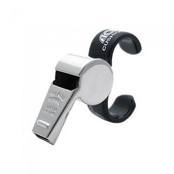 Acme Thunderer 58.5 Messinki sormi whistle Musta/hopea One Size