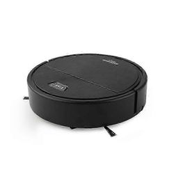 3 in 1 monitoiminen älykäs robottipölynimuri ladattava lakaiseva voimakas imu kodin siivoukseen musta