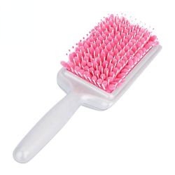Hurtigt tørrende kam mikrofiber tørt hår børster absorberende pleje kamme Pink