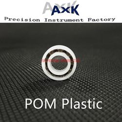 Top Fashion Limited Rodamientos Pom Bearing 634 635 636 638 639 ( 5 stk ) Glaskugler Nylon Cage Plast Kuglelejer