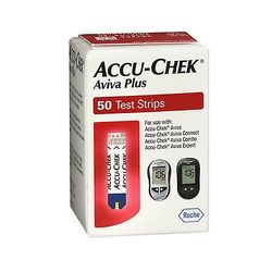 Accu-Chek Aviva Plus testiliuskat, 50 liuskaa (1 kpl pakkaus)