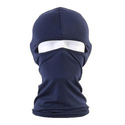 Varychmoo Ski Balaclava Fuld ansigtsmasker Cykler Motorcykel Hjelm Snood Hals Varmere Marineblå