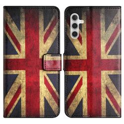 Samsung Galaxy A54 5G PU nahkakuviotulostus puhelimen kansi magneettinen suljin käännettävä jalusta lompakko foliokotelo Union Jack