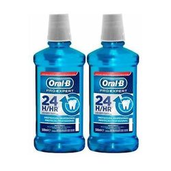Oral-b pro-expert professional protection mouthwash 2 units of 500ml