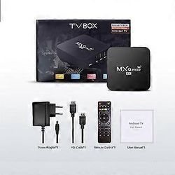 MXQ PRO ÄLYKÄS TV-LAATIKKO Android RK3228A 2.4G ja 5G WiFi 4GB RAM 64GB ROM Youtube Media Player Mxq Pro 4K digiboksi 4 Gt 64 Gt
