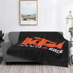 Blankets Klar til Race Teppe Soft Fleece Varm Flanell Enduro Cross Motocross Bitumen Bike Life Kast tepper For Sofa Bedding Quilt 7 150x200cm 60x80...