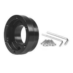 Logitech G29 G920 G923 13/14 tuuman ohjauspyörän sovitinlevylle 70 mm PCD kilpa-autopeli Modificat Musta