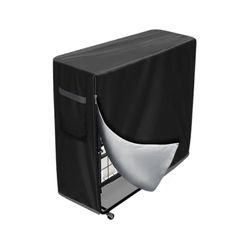 Taitettava sängyn säilytyskansi, irrotettava sängyn suojakansi vedenpitävä Oxford-kankaan säilytyspussisäädettävä monitoiminen peitetyökalulaukku -...