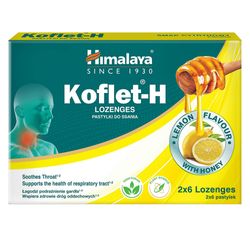 Himalaya Wellness Himalaja Koflet-h Sitruuna - Imeskelytabletit 2x6s