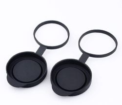 2kpl, suojaava kumiobjektiivilinssin suojukset sopii kiikareille, sopii 42 mm: n objektiivilinssiin Guanguan