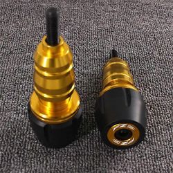 YAMAHA FZ8 FZ 8 FZ-8 -moottoripyörän lisävarusteille putoamissuojakehyksen liukusäädin suojus suoja törmäyksenestotyynyn suoja Kultaa