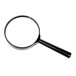 Plast forstørrelsesglas 5 gange