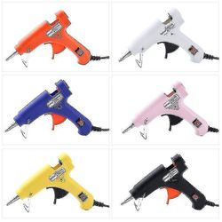 Hot Glue Gun Sol Gun Hot Melt Gun 20w Elektrisk varmepistol Hot Melt LimPistol DIY Smykker Tilbehør +