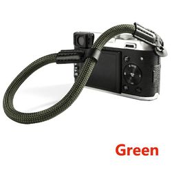 Sajygv Høj styrke klatring Ul kamerarem, kamerarem, SLR-greb, håndledsrem til Sony, Leica, Fuji, Micro SLR digitalkamera Grøn