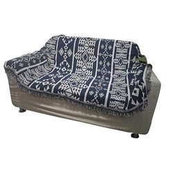 Zhuopai Sofabetræk fuldt betræk strikket trådtæppe sofa pude tæppe Solsikker 180*340cm