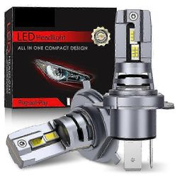 Uudet mallit 40000LM Canbus H4 LED-ajovalojen polttimot 9003 HB2 kaukovalot 120W auton valot 24 CSP 3570 turbo led-diodilamput 12V 6500K