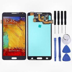 OLED LCD-näyttö digitoijalla Samsung Galaxy Note 3 N9000 N9005 - Yhteensopiva näytön vaihto Musta