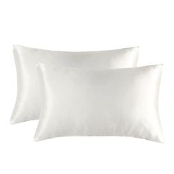 2stk 100% Mulberry Silk Pillowcase til hår og hud sundhed, 51 * 76cm