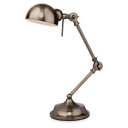 Firstlight Lighting Beau 1 Lys bordlampe Antik messing, E14