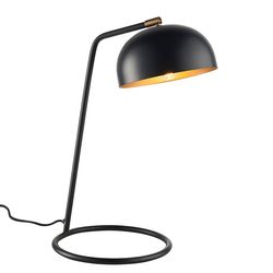 Endon Collection Lighting Brair opgave bordlampe mat sort, antik messing maling
